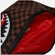 Torebka nerka na pas Sprayground Sawtooth Sharks In Paris Savvy Crossbody 910B7844NSZ Brązowa (800070347821) - obraz 4