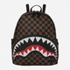 Plecak miejski Sprayground Check 2 Emboss Savage 910B8233NSZ Brązowy (800070353671) - obraz 1