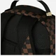 Plecak miejski Sprayground Check 2 Emboss 910B8232NSZ Brązowy (800070353670) - obraz 6