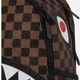 Plecak miejski Sprayground Check 2 Emboss Savage 910B8233NSZ Brązowy (800070353671) - obraz 5