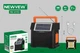 Портативная колонка с фонарем NEWVEW NV-9153 Solar Panel/BT/USB/TF/FM Orange - изображение 4