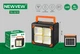 Портативная колонка с фонарем NEWVEW NV-9218 Solar Panel/BT/USB/TF/FM Orange - изображение 4