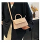 Женская сумка через плечо повседневная кремовая (W8155-5) - изображение 3