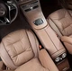 Подушка на сиденье автомобиля 48 х 51 см, из высококачественной искусственной кожи, коричневая - изображение 2