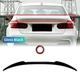Спойлер багажника на BMW 3 М4 стиль на F30 2011-2019 черный глянец - изображение 2