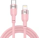 Кабель Brevia Type-C to Lightning 30W 1.2 м Pink box (52120PCLC1) - зображення 1