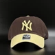 Коричнева кепка 47 brand New York Yankees CLEAN UP B-NLTRG17GWS-BWA - зображення 3