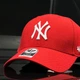 Красная кепка 47 Brand MLB New York Yankees B-MVPSP17WBP-RD - изображение 2