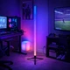 Напольная LED RGB лампа 5 Вт, атмосферный светодиодный торшер с плавной цветопередачей, современный интерьерный ночник для комнаты и спальни, игровой зоны и студии с кабелем питания 2 м, TORH-26 - изображение 2