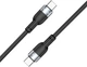Кабель Brevia Type-C to Type-C 60W 1.2 м Black box (52120BCCC1) - зображення 2