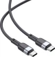 Кабель Brevia Type-C to Type-C 60W 1.2 м Black box (52120BCCC1) - зображення 3