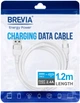 Кабель Brevia USB to Lightning 1.2 м White ZIP (52120WULZ1) - зображення 4