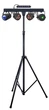 Zestaw oświetleniowy Light4Me BELKA LED PAR FLOWER BALL LASER UV STROBE (5907780147718) - obraz 1