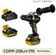 Шуруповерт ударный аккумуляторный Zegor CDPP-21BLH-170 21 В Комплект - изображение 4