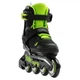 Детские раздвижные ролики Rollerblade Microblade Black/Green размер 33-36 (6598-11849) - изображение 4