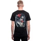 Футболка Gothic Lady with Rose (3D, світиться в темряві) (Rock Chang, 3D, Special Effects, The Absolute collections), Розмір XL - зображення 5