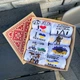 Подарочный набор женских высоких носков 8 пар 36–41 р демисезонные патриотические в коробке - изображение 5