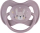 Пустышка латексная круглая Canpol babies Cute animals 0-6 месяцев (22/593_new Сиреневый) - изображение 2