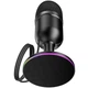 Конденсаторный игровой микрофон Hoco L25 Bright USB с RGB-подсветкой и шумоподавлением Черный - изображение 6