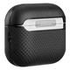 Карбоновий чохол Pitaka Aramid Fiber Magnetic Case Black/Gray для AirPods Pro 3 (2025) (APM2501) - зображення 3