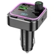 АЗП FM модулятор Borofone BC53 Highway PD20W+QC3.0 Чорний - изображение 2