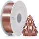 PLA-пластик Філамент Bambu Lab PLA Silk Plus (Silk+) Rose Gold (13206) для 3D-принтера - 1Кг, 1.75mm з Котушкою / Filament With Spool / з RFID чіпом Міткою (NFC) - зображення 3