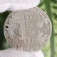 Сувенирная серебристая монета Биткоин (Bitcoin, BTC) на подарок в капсуле - изображение 9