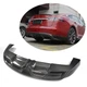 Дифузор заднього бампера V1 (2012-2016, Карбон) для Tesla Model S 2012- рр - зображення 1
