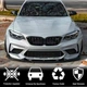 Передний спойлер Lip V5 для F87 M2 Competition, Карбон для BMW 2 серия F22/F23 2014-2021 гг - изображение 3