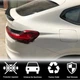 Спойлер M4-Style V2 (Карбон) для BMW X4 G02 2018- гг - изображение 2