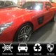 Накладки на передні крила (Сухий карбон) для Mercedes SLS C197 2010-2014 рр - зображення 3