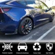 Накладки на пороги V4 (2017-2023, Карбон) для Tesla Model 3 2017- гг - изображение 3