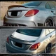 Спойлер V1 (для SD 2015-2019, Карбон) для Mercedes C-сlass W205 - изображение 5