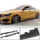 Бокові пороги V1 (для HB, Карбон) для Mercedes CLA C117 2013-2019 рр - зображення 2
