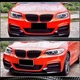 Передняя губа бампера V2 (для F22/23 M-Sport, Карбон) для BMW 2 серия F22/F23 2014-2021 гг - изображение 4