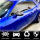 Накладки на дзеркала (Карбон) для Dodge Challenger 2008-2023 рр - зображення 2