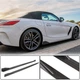 Накладки на пороги (для M-Sport, Карбон) для BMW Z4 (G29) 2018- гг - изображение 1