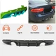 Дифузор заднього бампера V2 (2015-2019, Карбон) для Jaguar XE 2016- рр - зображення 2