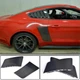 Накладки на задні крила (2015-2017, Карбон) для Ford Mustang рр - зображення 1