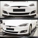 Накладка на передний бампер Lip (2016-2021, Карбон) для Tesla Model S 2012– гг - изображение 3
