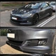 Накладка на передний бампер Lip (2016-2021, Карбон) для Tesla Model S 2012– гг - изображение 4