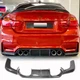 Дифузор заднього бампера V5 (для F80, Карбон) для BMW 3 серія F30/F31 2012-2019 рр - зображення 2