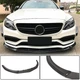 Передний спойлер Lip V3 для SD C63 AMG 2015-2019 Карбон для Mercedes C-сlass W205 - изображение 2