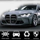 Ноздри V1 (для G82/G83, Карбон) для BMW 4 серия G22/23/26 2020- гг - изображение 4