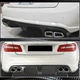 Дифузор заднього бампера (для E63 AMG 2009-2013, Карбон) для Mercedes E-сlass coupe C207 рр - зображення 4
