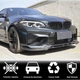 Передний лип V2 для F87 M2, Карбон для BMW 2 серия F22/F23 2014-2021 гг - изображение 3