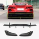 Задний диффузор V1 (2019-2022, Карбон) для Chevrolet Corvette C8 2019- гг - изображение 1