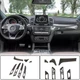 Карбонові вставки в салон (Карбон) для Mercedes GLE coupe C292 2015-2019 рр - зображення 2
