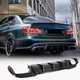 Дифузор заднього бампера V2 (для E63 AMG 2013-2016, Карбон) для Mercedes E-сlass W212 рр - зображення 1