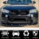 Передний спойлер Lip V3 для F86, Карбон для BMW X6 F16 2014-2019 гг - изображение 3